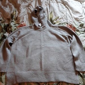 Loft sweater with hood